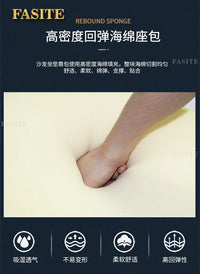 New Chinese-style solid wood sofa combination modern simple Zen Chinese style living room concubine corner wooden light luxury