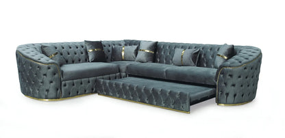 Modern Comfortable Corner Sofa Set for Living Room Home Furniture with Stylish Hall Application