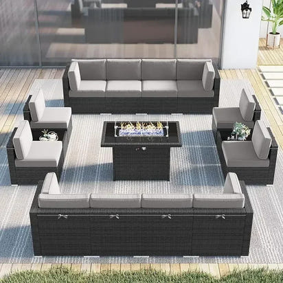 PatioLix 8 Piece Patio Furniture with 44