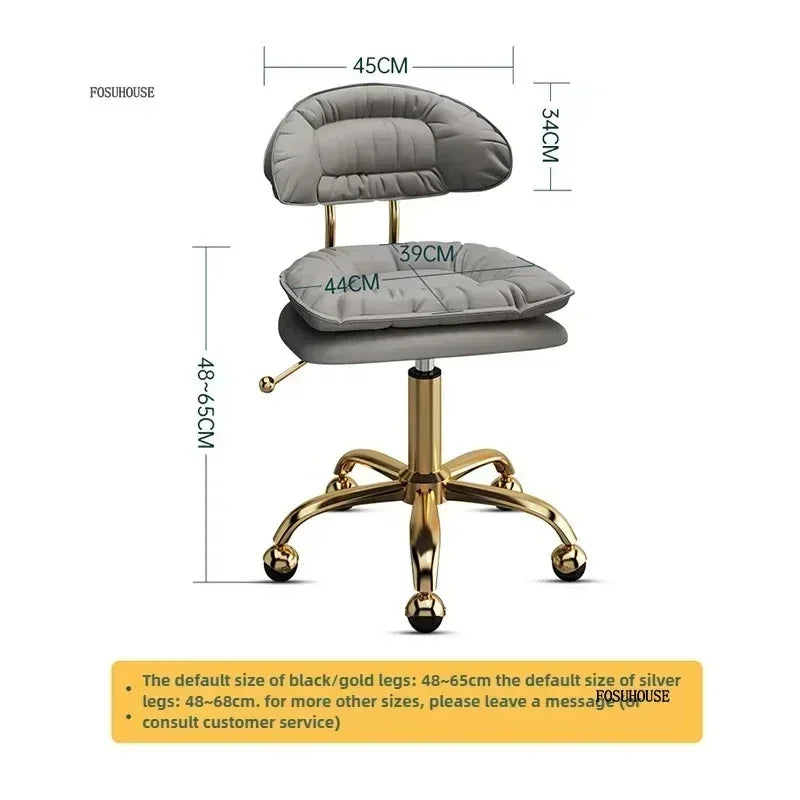 Italian Professional Barber Chairs for Beauty Salon Furniture Barber Chair Minimalist Lift Backrest Salon Chair for Hair Stylist