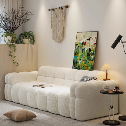 Plush Lounge Sofas Comfortable Minimalist Large Soft Sofa Apartment Romantic Elegant Sedie Da Soggiomo House Accessories