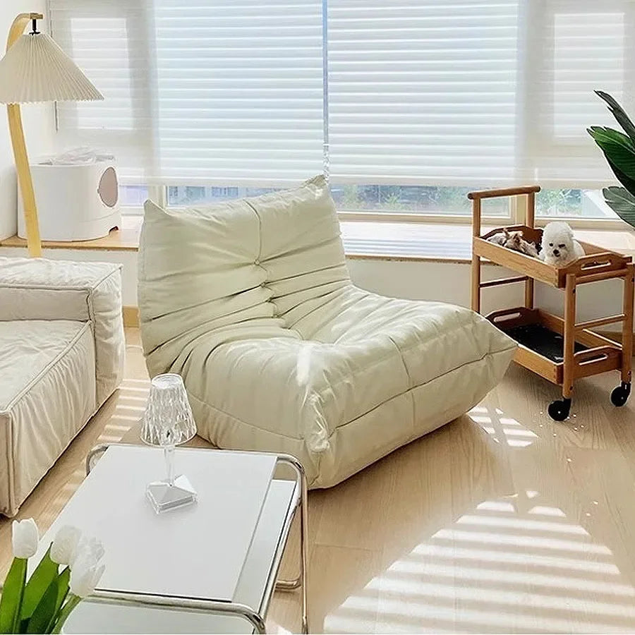Lazy sofa, reclining or sleeping, living room tatami, bean bag sofa, single person small sofa, living room leisure sofa chair