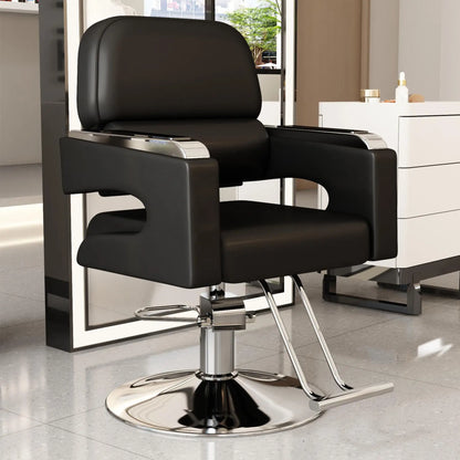 Creative Luxury Barber Chairs Modern Simple Style Minimalist Salon Chairs Space Saving Italian Friseurstuhl Salon Furniture