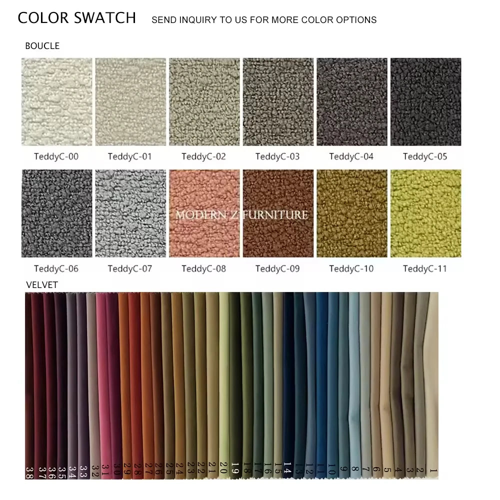 White Modern Couch Living Room 3 Seater Relax Sofas Furniture Modernos Boucle Living Room Luxury Modular Curved Sofa for Home