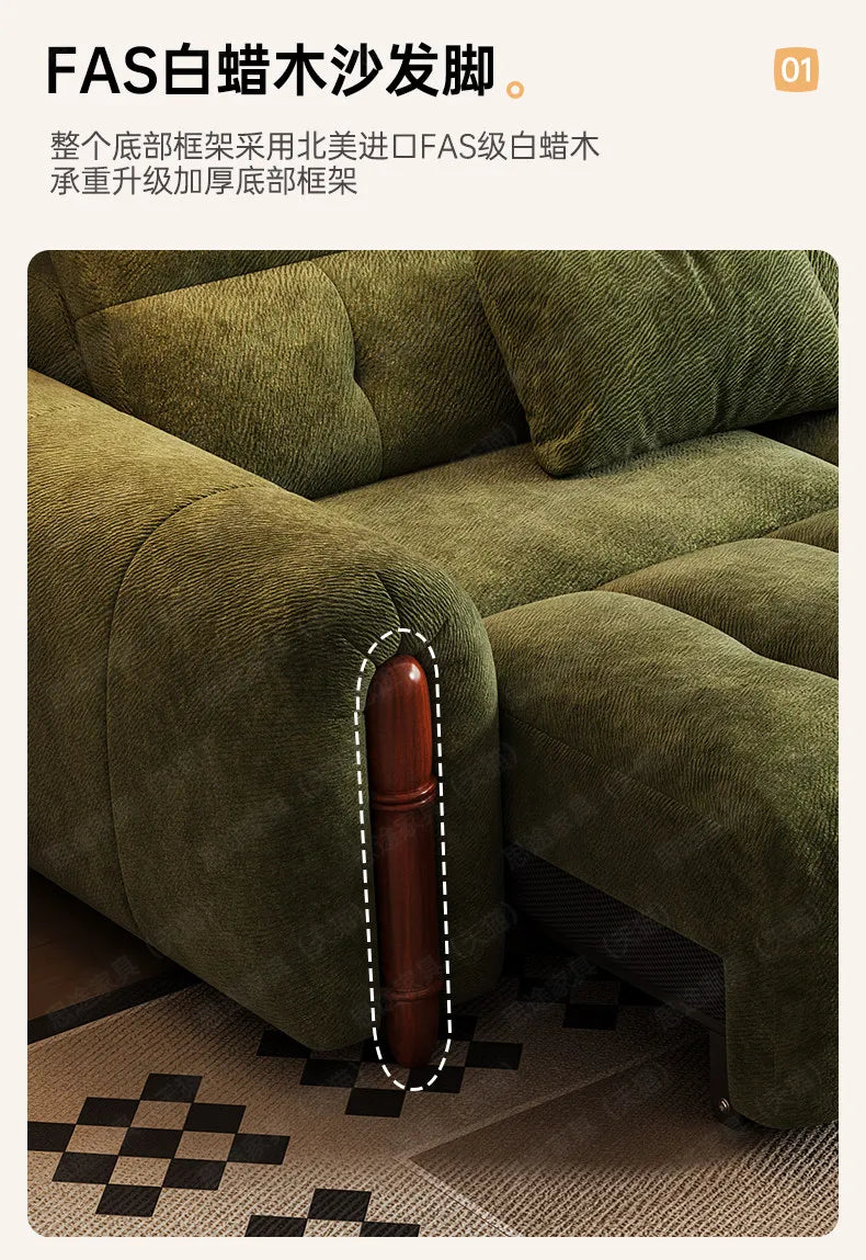 Extendeble Adults Electric Sofa Green Bed Loveseat Armchair Electric Sofas Floor Living Room Muebles Para El Hogar Furnitures