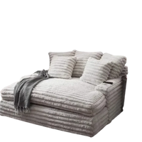 hot sale New Arrival Living Room Sofas Unique White Luxury Modern Lounge Lazy Sofa Balcony