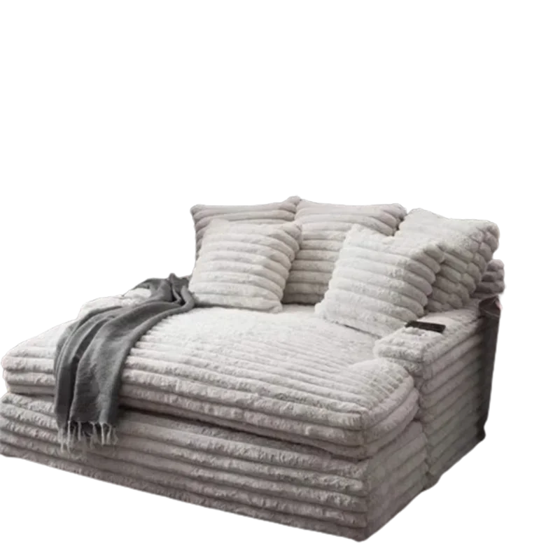 hot sale New Arrival Living Room Sofas Unique White Luxury Modern Lounge Lazy Sofa Balcony