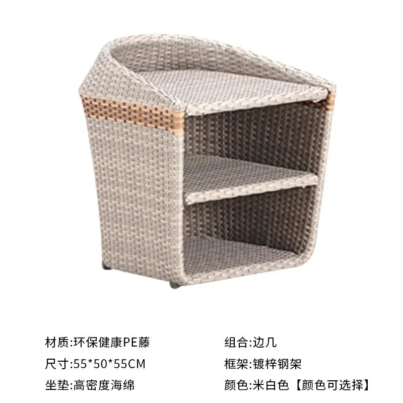 Minimalist Design Outdoor Sofas Luxury Accent Personality Nordic Garden Sofas Creative Hotel Furniture Arredo Giardino Lshysf