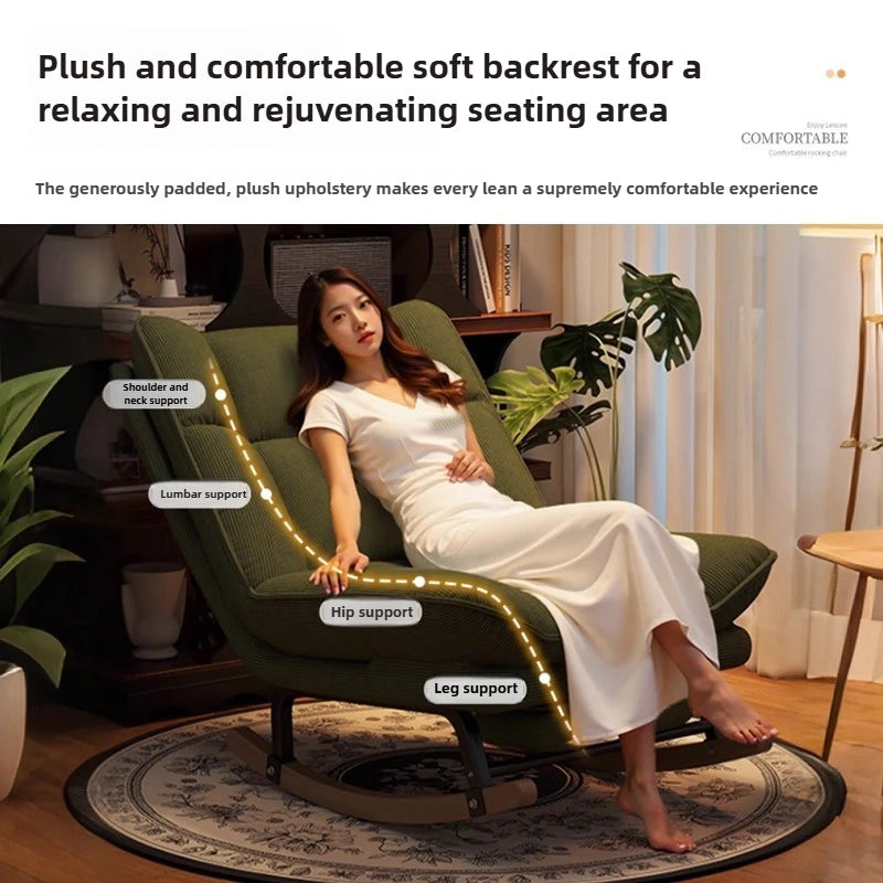 Swinging Chair for Lounging or Sleeping,lazy Sofa Lounge Chair,Rocking Chair,balcony,living Room,leisure Chair for Home Use