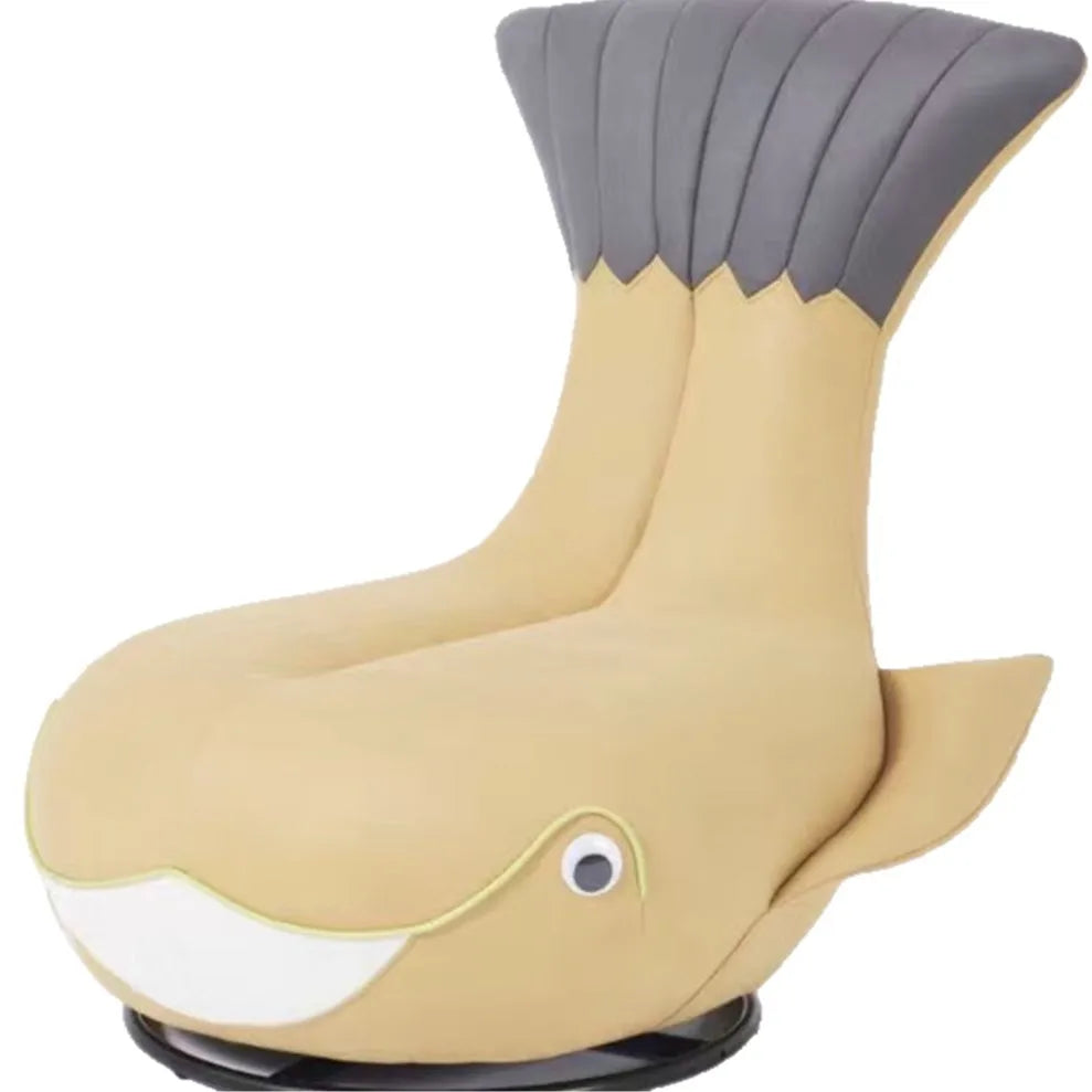 Rotating shark whale apartment 360 can be transferred to self-produced and self-sold dormitory light luxury Internet celebrity s