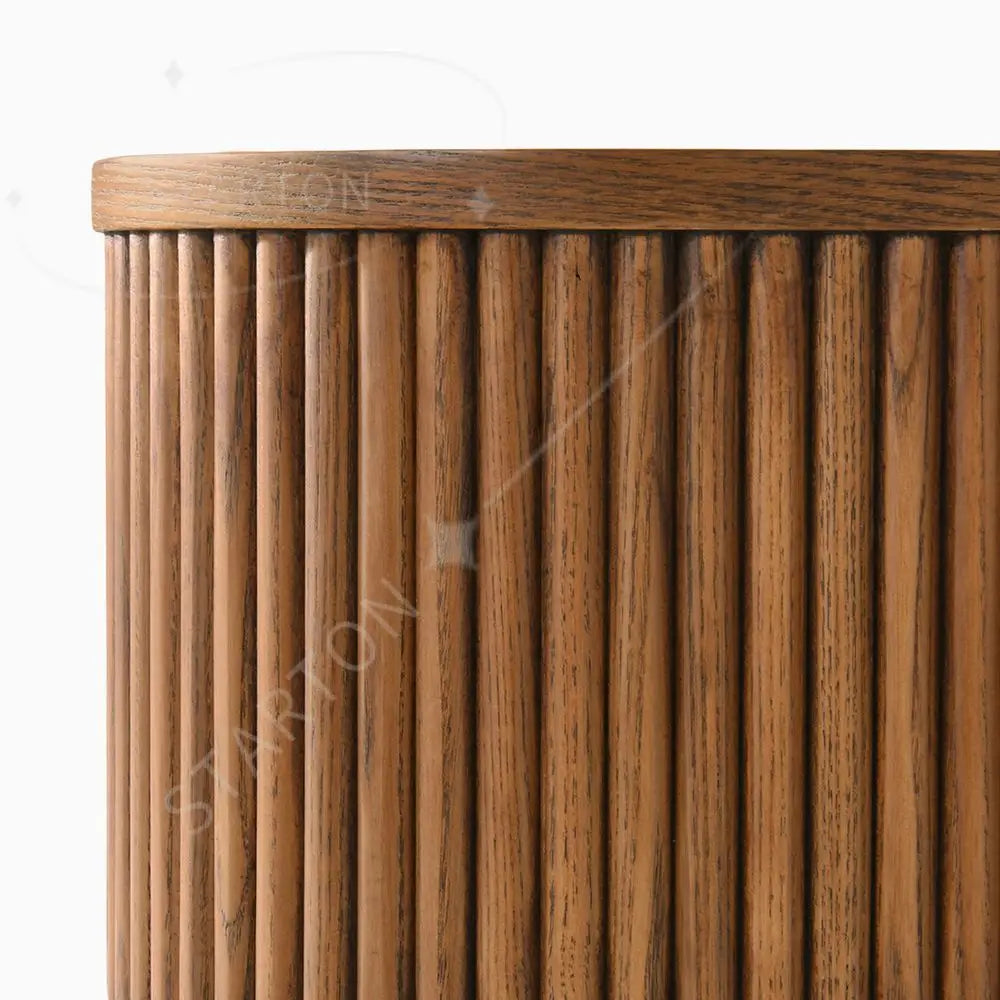Modern Luxury Living Room Furniture Wood Rectangular Coffee Table Safety Round Corner Coffee Table with Concealed Drawer