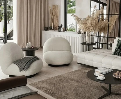 Luxury Living Room Sofas Minimalist Curved Nordic Luxury Lazy Sofa Aesthetic Double Sillas Para Sala De Estar Home Furniture
