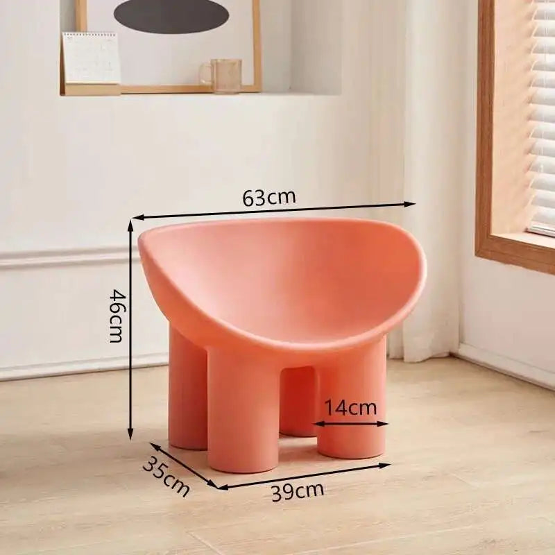 Roly Poly Chair Modern Sofa Nordic Living Room Chairs Lounge Salon Lazy Ergonomic Relax Designer Luxury Chaise Home Furniture