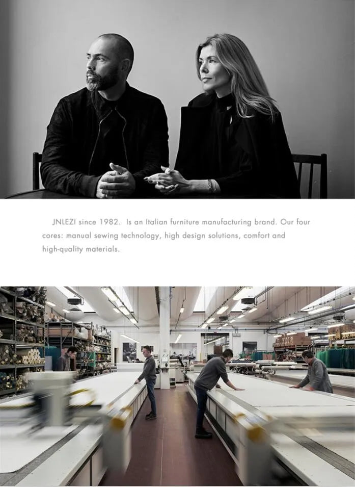 XL Nordic Light Luxury Curved Fabric Irregular Living Room Beauty Salon Modern Simple Sofa