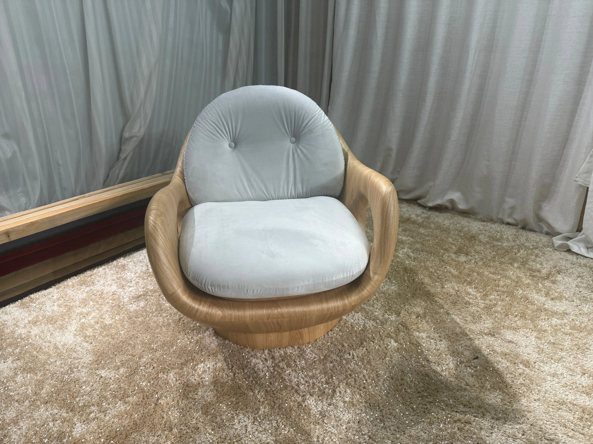 Modern Simple Armchair - Soft Living Room Decorative Chair for Apartment Hotels and Outdoor Use