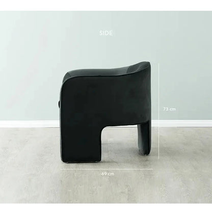 Living room furniture, modern cashmere chair, living room lounge chair