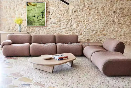 Vacuum compression sofa hot-selling style modular sofa living room sponge sofa
