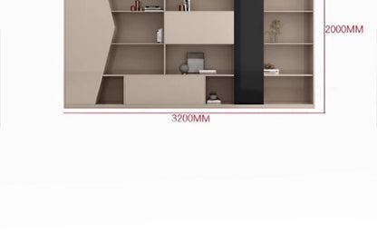 Luxury Home Office Desk Computer Gaming Shelves Folding Large Office Desk Executive Reception Mesas Escritorio Trendy Furniture