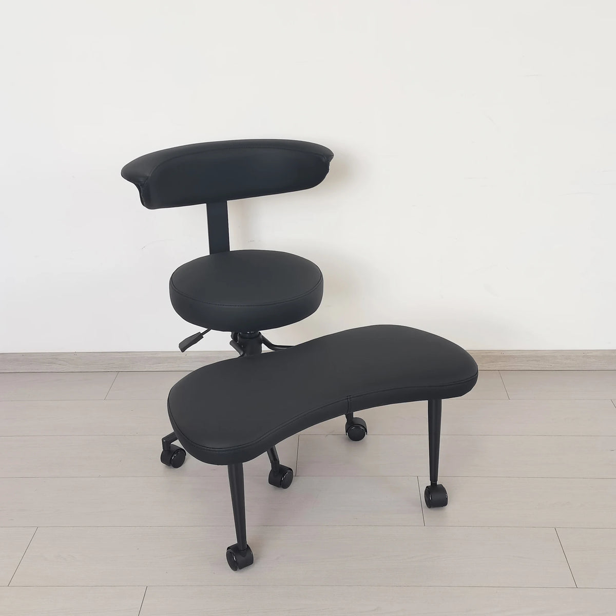 Cross Legged Chair - Meditation Chair With Wheels  ADHD Chair Height Adjustable Seat  Adjustable Footstool