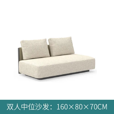 Outdoor rattan sofa, terrace, leisure rattan chair, tea table, courtyard villa, garden, living room, sunroom, rattan sofa combin