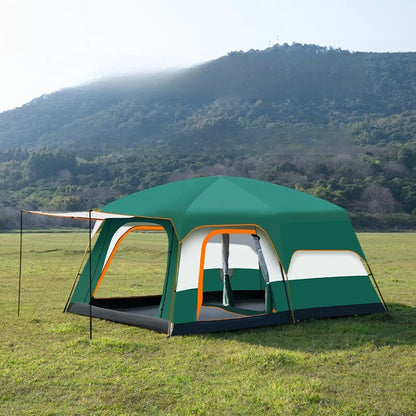 Sunshade Waterproof Tent Portable Wear Resistance Camping Tents Outdoor Stable Windproof Large Spaces Four Season Shelters
