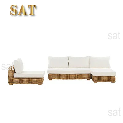 Outdoor sofa courtyard South East Asia wind B & B terrace Sun room Garden balcony Leisure area Sofa rattan furniture