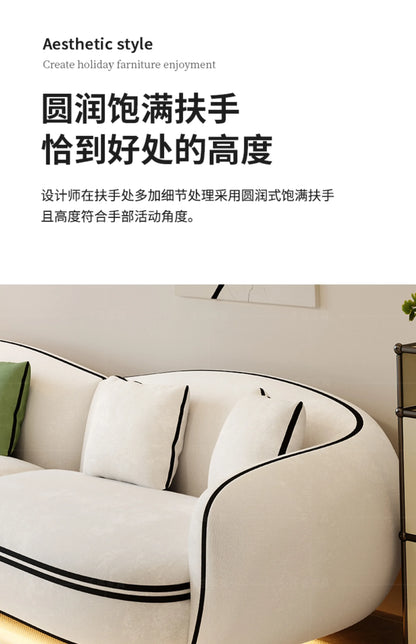 Y White Cloud Living Room Sofas Nordic Air Single Modern Outdoor Sofa Replica Bedroom Designer Balcony Muebles Salon Furniture
