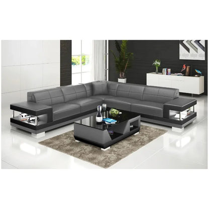 Nordic new creative leather sofa first layer cowhide modern living room sofa