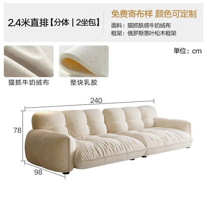 Classic Family Living Room Sofas Recliner Modern Minimalist Luxury Sofa Multifunctional Relaxing Woonkamer Banken Home Furniture