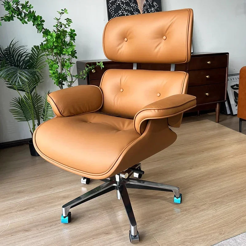#For Modern Wheels Office Chair Luxury Comfortable Mobilere Leather Gaming Chair Designer Durable Chaise De Bureaux Office Furni