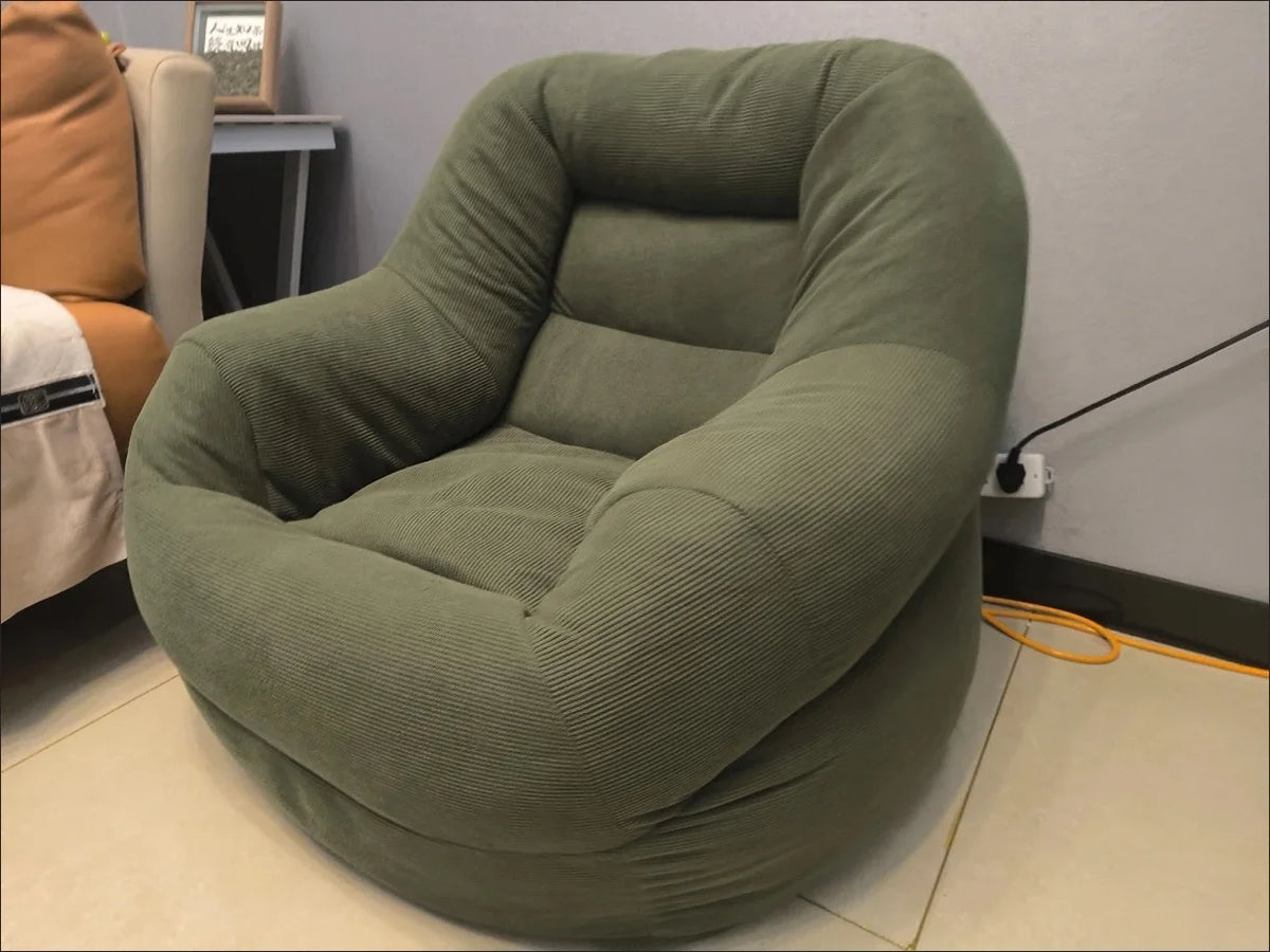 Single Person Sofa Chair EPS Particle Leisure Recliner Small Apartment Living Room Bedroom Trendy Furniture