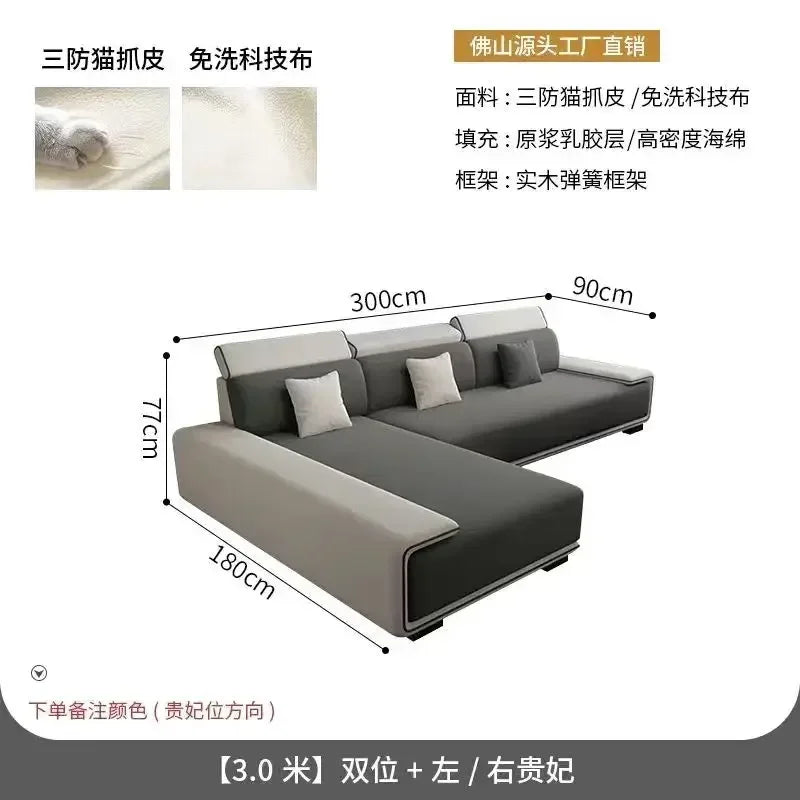 Lounge Sectional Sofas Chaise Longue Bed Italian Modern Sofa Living Room Armchair Trendy Minimalist Divano Unique Furniture