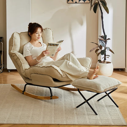 Designer Relax Chaise Lounge Luxury Vanity Makeup Rocking Chaise Lounge Gaming Sofa Living Room Furniture Woonkamer Stoelen Lsyy