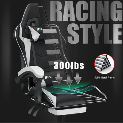 Ergonomic With Lumbar Gaming Chair With Footrest Gamer Chairs Cushion Headrest Silla Gamer Cadeira Computer Office Chair