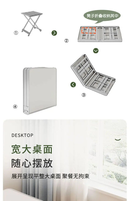 Foldable Tables For Rental Housing, Household Dining Tables, Small Dining Tables, Stalls, Dedicated Small Tables, Dormitories, O