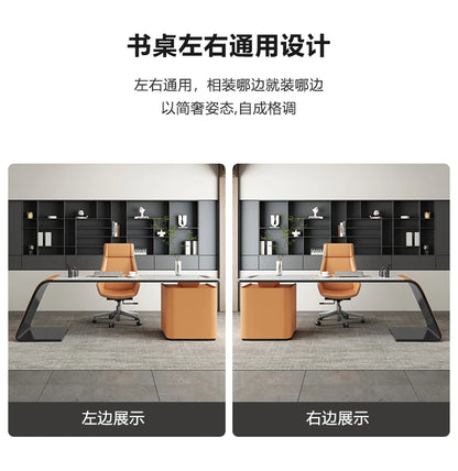 Manager Storage Executive Office Desk Modern Cheap Adjustable Study Computer Desk Drawers Modern Bureau Tafel Work Station Table