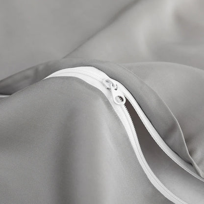 100% Mulberry Silk Bedding Set Solid Color Natural Silk Duvet Cover Set Twin King Queen Size Bed 3pcs/4pcs/5pcs Bed Sheet Set