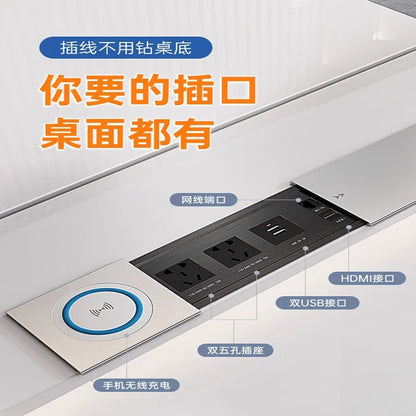 Computer Desk Corner Office Executive Multifunction Home Furniture Organizer Study Table Writing Workshop Desktop Ufficio Room