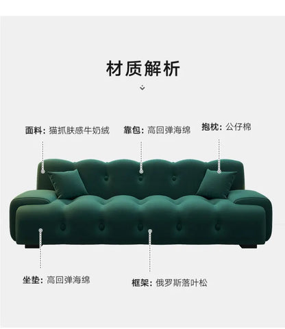 Minimalist Designer Living Room Sofas Versatile Nordic Puff Living Room Sofas Lounge Modern Divano Moderno Home Furniture