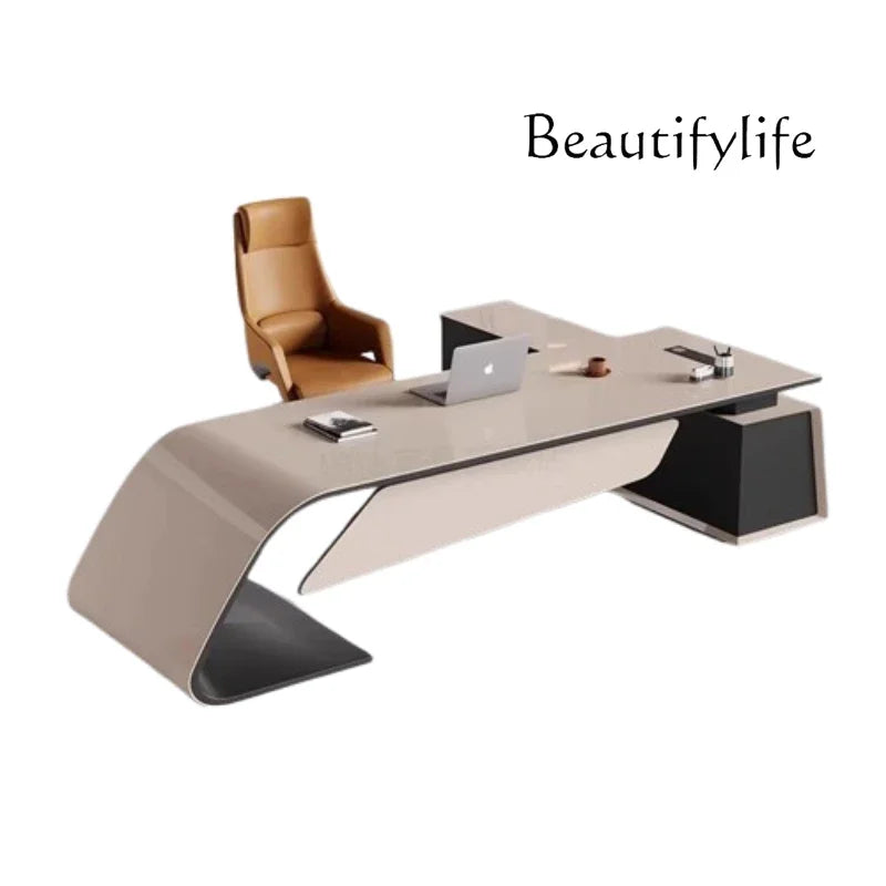 Factory Promotion Computer Desks Work Creativity Creativity Conference Office Desk Reception Secretary  Desk  Unique Designer