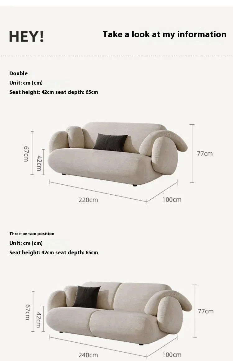 Armchair Curved Modern Sofa Pink Minimalist Wooden Floor Adults Living Room Sofa Canape Chaise Reading Divano Bedroom Furniture