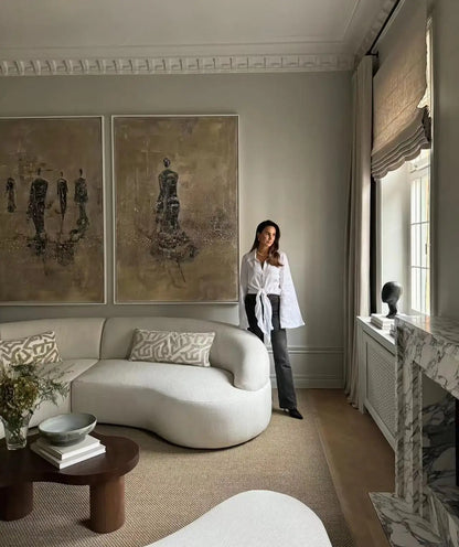 Italian Simple Living Room Sofas Luxury Designer Minimalist Europe Living Room Sofas Family Lazy Moveis Para Casa Furniture