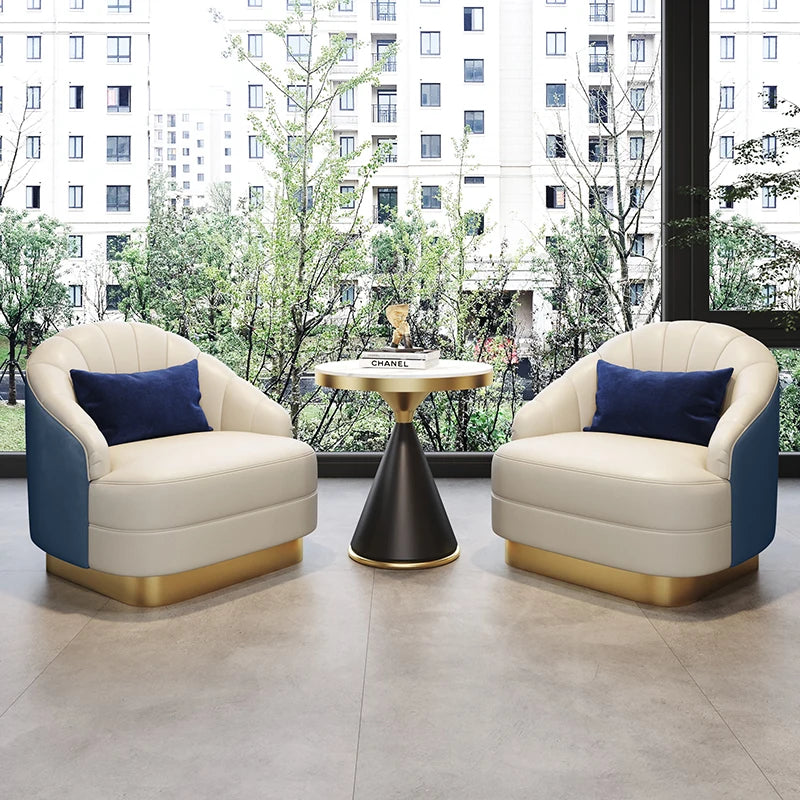 Chaises de canapé de salon modernes nordiques, piste de réception confortable, meubles de salon, balcon confortable, luxe