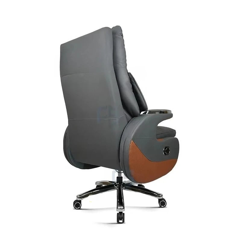 Chair Office Furniture Wholesale Luxury Modern Leather Ergonomic Boss Chair Office Chair  for Fat People