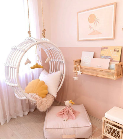 Interior and exterior swings for household balcony hammock outdoor imitation rattan chair round cradle chair hanging chair