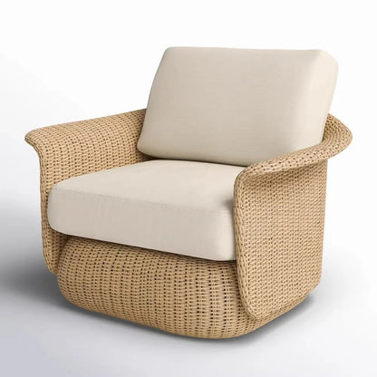 Outdoor Outdoor Terrace Villa High-grade Dining Chair Creative Rattan Chair Outdoor Rattan Chair