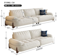 White Modern Style Sofa Minimalist Nordic Style Love Seat Sofa Lounge Living Room Divani Per Soggiorno Furniture For Home