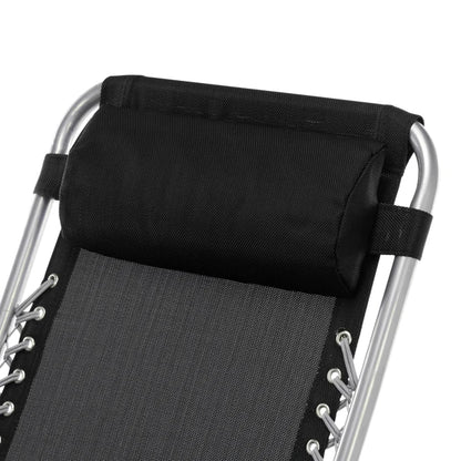 Infinity Zero Gravity Chair with Pad, Patio Chairs with Pillow and Utility Tray Adjustable Folding Recliner for Deck,Patio,Beach