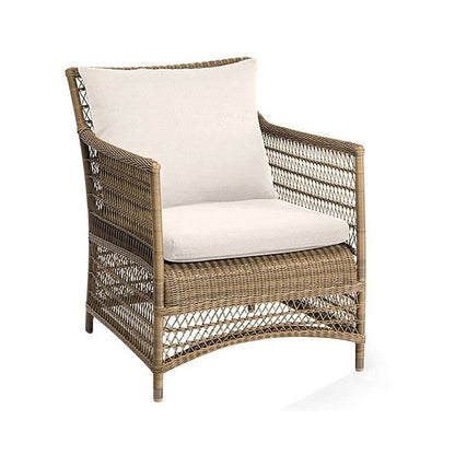 Outdoor leisure American sofa, homestay rattan art balcony, open-air courtyard rattan sofa