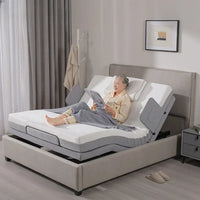 Comfortable Bedframe Beds Multifunction Adjustable Modern Electric Beds Recovery Old People Bedroom Furniture Cama Plegable LLB